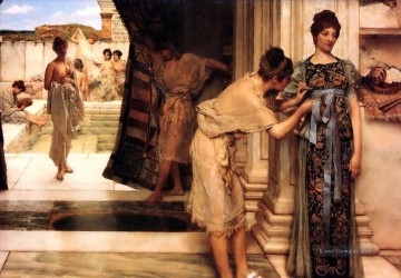 Sir Lawrence Alma Tadema Werke - Das Frigidarium romantischer Sir Lawrence Alma Tadema